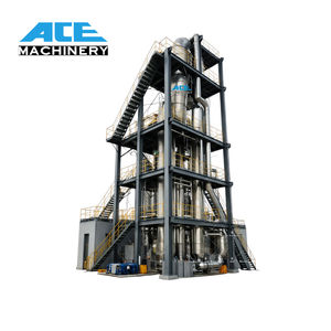 Venta de Fábrica Ace: Evaporador de Película Eléctrico de Doble/Múltiple Efecto de Película Descendente con Bomba de Engranajes, Motor y Rodamientos de Amplio Uso - Product Image 2