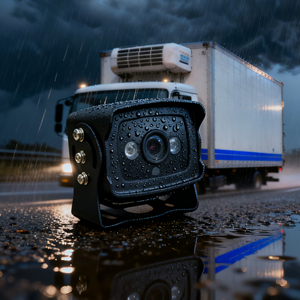 Telecamera Posteriore Wireless AHD EV-109CHD per Camion 1080P Visione Notturna Schermo Diviso Impermeabile Monitor per <span class=keywords><strong>Targa</strong></span> Garanzia 1 Anno - Product Image 1