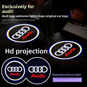 ไฟส่องโลโก้เลเซอร์ KEMAUTO 12V รุ่นใหม่ สำหรับประตูรถยนต์ <span class=keywords><strong>Audi</strong></span> A5/A4/A6/A7/A8/<span class=keywords><strong>Q5</strong></span>/Q7/Q8 ไฟ LED ต้อนรับ - Product Image 5