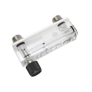 SENTEC LZM rotámetro acrílico Control de líquido regulador de oxígeno medidor de flujo médico panel de acero inoxidable medidor de flujo Acrílico - Product Image 2