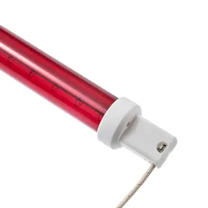 SK15T红宝石卤素红外灯红管高效红外加热管