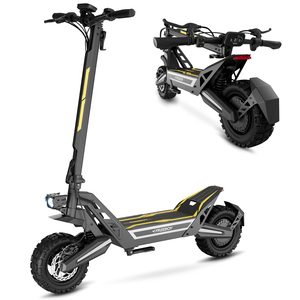 สกู๊ตเตอร์ออฟโรดสำหรับผู้ใหญ่รุ่นใหม่ปี 2026 J2Max 1200W กำลังสูง ระบบกันสะเทือนเต็มรูปแบบ ดีไซน์พับได้ จัดส่งเร็วในสหรัฐอเมริกา มอเตอร์ J2Max กำลังสูง 1200W - Product Image 2