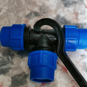 Raccords de tuyauterie flexibles en PEHD PN16 noirs à connexion rapide pour l'alimentation en eau, certifiés ISO - Product Image 3