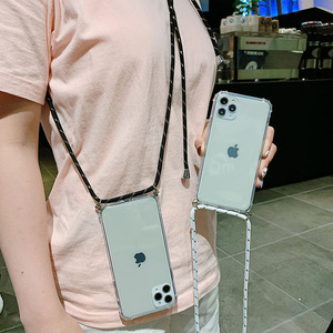 <span class=keywords><strong>Coque</strong></span> de téléphone portable avec <span class=keywords><strong>cordon</strong></span> personnalisé, lanière, sangle en Nylon, accessoires Anti-perte pour <span class=keywords><strong>IPhone</strong></span> 13pro, réglable - Product Image 5