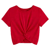 Dernière mode T-shirt décontracté pour femmes à manches courtes Gym Yoga Crop Top Mesh Workout Tops pour le sport