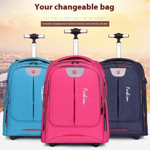 Sac à dos d'étudiant grande capacité, sac à dos de voyage multi-usages, bagage de cabine, sac à roulettes, valise à roulettes - Product Image 3