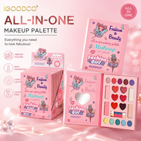 IGOODCO – Kit de Maquillage Tout-en-un Direct Usine : Palette Visage, Fards à Paupières, Blush et Rouge à Lèvres – Coffret Cadeau Beauté pour Filles