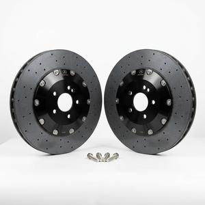 จานเบรกเซรามิกคาร์บอนไฟเบอร์ใหม่สำหรับ Ferrari FF F8 360 F430 458 488 599 612 812 849 SF90 12C OE 321910 สำหรับเปลี่ยน/ซ่อมแซม - Product Image 2