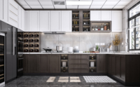 Nouvelle Cuisine Modulaire 2026 : Meubles Personnalisés, Rangement Complet, Armoires en Bois, Design Moderne