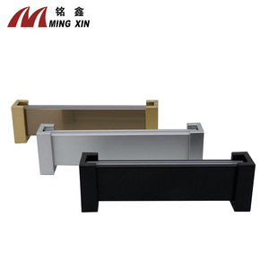 Ming Xin Aluminum Alloy Clothes Rack 12 Square Wall Mount Non Detachable <b>Wardrobe</b> <b>Hardware</b> - Product Image 1