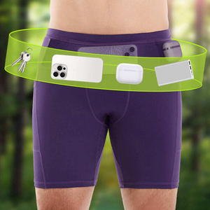 Shorts <span class=keywords><strong>de</strong></span> <span class=keywords><strong>compression</strong></span> personnalisés pour femmes, séchage rapide, réfléchissants, pour hommes, marathon, course à pied, entraînement, cyclisme, fitness, yoga - Product Image 4