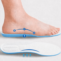 Semelles intérieures sportives ultra-fines de 3 mm, amortissantes, respirantes, avec soutien de la voûte plantaire, coussinets d'insertion pour chaussures de course athlétiques