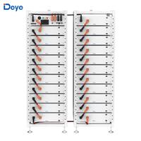 Batterie de stockage d'énergie solaire haute tension Deye 7,68 kWh 38,4 V 200 Ah LiFePO4 avec système de gestion BMS