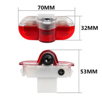 Lampe de projection laser pour voiture, applicable aux voitures Volkswagen, lampe de bienvenue Golf 4 Touran Caddy Beetle Bora, lumière de porte LED, signal