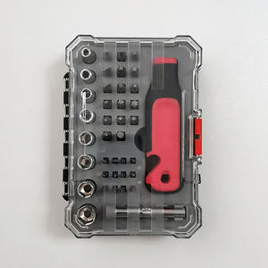 Multifunctional Screwdriver Set 39-Piece 1/4 In Socket Hand <b>Tool</b> <b>Kit</b> Alloy Steel Home Use With Bottle Opener - Product Image 3