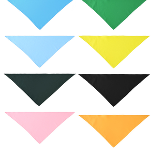 Bandana per Cani Personalizzata in Tinta Unita, Sciarpa Triangolare in Cotone con Motivo Stampato, Accessori per Animali Domestici - Product Image 4