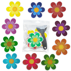 Xuri fleur fort adhésif salle de bain autocollant antidérapant salle de bain <span class=keywords><strong>baignoire</strong></span> toilette Patch bâton bande carrelage plus malade - Product Image 3