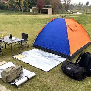 เต็นท์ป๊อปอัพอัตโนมัติกลางแจ้ง 205x205x135 ซม. ชั้นเดียวเปิดเร็วกันน้ำสำหรับ 3-8 คนแคมป์ปิ้งปิกนิกใช้ในสวนสาธารณะ - Product Image 5