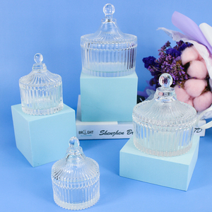 Vendita calda classic carousel vasi vaso di <span class=keywords><strong>vetro</strong></span> trasparente giostra formato differente decorativi <span class=keywords><strong>vintage</strong></span> di candela di <span class=keywords><strong>vetro</strong></span> vasi - Product Image 6