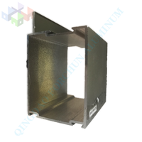 Profilés d'extrusion en aluminium gris argenté pour la fabrication de fenêtres et portes coulissantes colombiennes/costaréennes