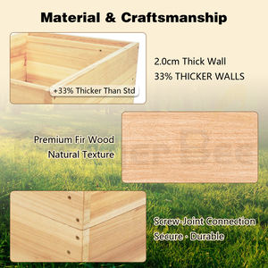 Nueva Colmena Alemana de Abeto Chino de 20 mm de Grosor, Sin Ensamblar - Product Image 5