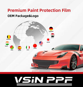 Installation à sec Film de protection de <span class=keywords><strong>peinture</strong></span> de couleur métallique TPU PPF 190microns anti-rayures pour voiture - Product Image 5