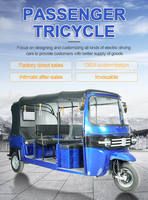 Offre Spéciale EV électrique 60V DOT EEC acier certifié pousse-pousse Tuk Tuk véhicule de tourisme fermé pour Taxis touristes visites touristiques