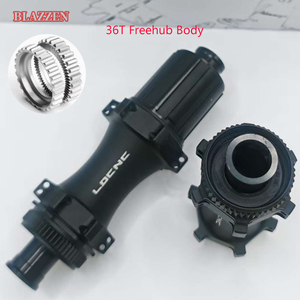 Juego de bujes traseros para bicicleta Z1, 36DT, trinquete de aleación de aluminio, 24H, eje de tracción recta, rodamientos sellados, compatible con HG/XD/MS, freno de disco, freehub - Product Image 1