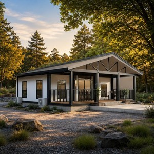Maison préfabriquée SUNRISE, industrie de la construction préfabriquée en Chine, vente en gros de maisons conteneurs, faciles à installer, pliables, 20 pieds - Product Image 1
