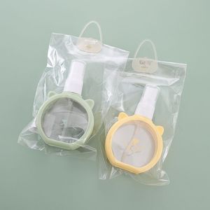 Venta caliente portátil 55ml PET gato de dibujos animados botella de Spray Linda cubierta de silicona botella de Spray de Perfume botella de Spray de niebla cosmética - Product Image 4