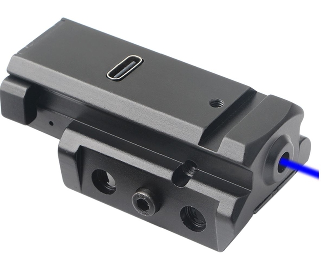 Red Green Blue Laser Sight USB Charging Hunting Tactical Laser Sight Red Dot Scope Sight