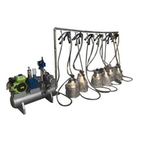 Machinerie agricole petite machine à traire portable pour vaches petite machine à traire pour chèvres à batterie