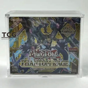 <span class=keywords><strong>Vente</strong></span> flash TCG : Étui en acrylique transparent pour Yugioh RETRO PACK Mini Booster Box édition anglaise avec protection UV - Product Image 4