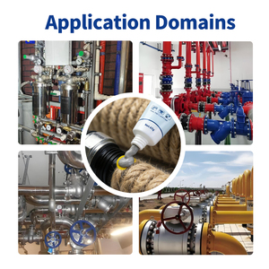 Mastic d'étanchéité pour filetages, 25g Lin/Chanvre + 65g Pâte d'étanchéité pour <span class=keywords><strong>tuyauterie</strong></span> - Product Image 4