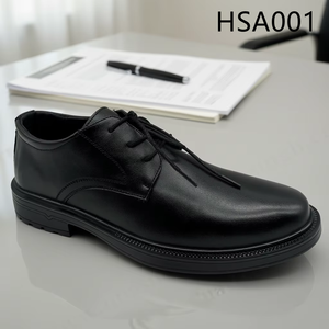 LXG, Zapatos <span class=keywords><strong>de</strong></span> vestir formales para hombre, con excelente artesanía, suela <span class=keywords><strong>de</strong></span> goma, forro <span class=keywords><strong>de</strong></span> cuero agradable para la piel, zapatos <span class=keywords><strong>de</strong></span> oficina, modelo HSA001 - Product Image 4