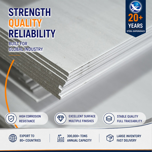 304 430 Brushed Finish 0.8mm 1500mm 4'x8' Precision JIS G4305 Stainless Steel Sheet for Automotive Manufacturing - Product Image 1
