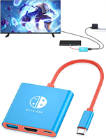 Base de Conexión Portátil para Nintendo Switch 2, 4K/60Hz, Divisor USB C, 3 en 1, Puerto Tipo C, Adaptador de TV