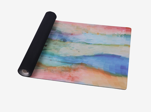 Tapis de <span class=keywords><strong>Yoga</strong></span> en daim, impression personnalisée, <span class=keywords><strong>pas</strong></span> <span class=keywords><strong>cher</strong></span>, absorbant la sueur, écologique, traversin de <span class=keywords><strong>Yoga</strong></span>, pliable - Product Image 4