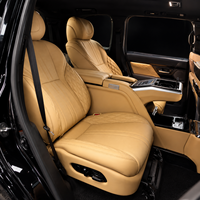 Siège de voiture modifié de luxe avec massage électrique, siège arrière VIP Aero LX700, réfrigérateur à compresseur 5L, étanche, double commande sans fil