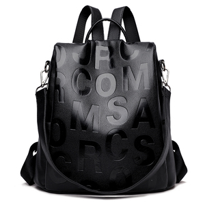 Mochila Nueva 2026 para Mujer, Mochila Escolar de Cuero PU Suave de Alta Calidad para Chica, Mochila de Viaje Antirrobo con Impresión Personalizada - Product Image 1