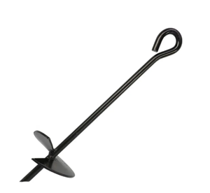 Bột màu đen tráng kim loại thép mặt đất khoan đất Neo khoan với đầu vít - Product Image 2