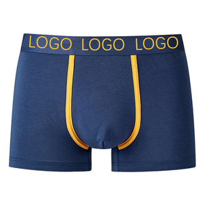 Fabricant OEM Caleçon boxeur pour hommes Impression personnalisée du logo Sous-vêtements pour hommes Nouvelle marque Caleçon boxeur pour hommes - Product Image 4