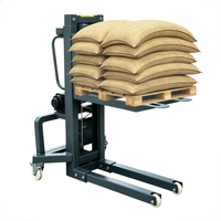 Chariot élévateur autoporteur léger CE 300 kg 1,2 m 1,6 m à conception détachable pour la manutention de marchandises en intérieur et les travaux en allées étroites