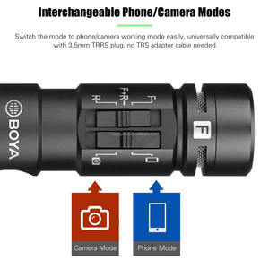 Micrófono de vídeo de escopeta para cámara, micrófono de grabación de Facebook, YouTube, Vloging, para teléfono inteligente, <span class=keywords><strong>Canon</strong></span>, Nikon, Sony, DSLR - Product Image 5
