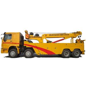 Camion de dépannage et de remorquage Sinotruk 380HP 50 tonnes avec grue rotative, technologie japonaise, vente directe usine Chine - Product Image 2