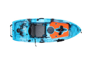 Kayak à pédales à propulsion par aileron Viking pour une personne, siège sur le dessus, en plastique HDPE, pour la pêche en eaux océaniques, les lacs, les rivières, les excursions, <span class=keywords><strong>PC</strong></span> - Product Image 5