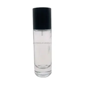 Shandong Factory New Style 30ml perfume glass bottle with spray cap