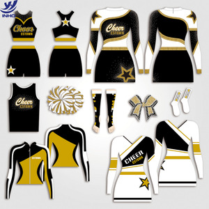 Nuevos Diseños de Uniformes de Animadoras 2026, Uniformes de Animadoras Sexys con Sublimación de Tinta, Uniformes de Animadoras al por Mayor - Product Image 2