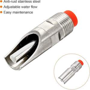 Bebedero Automático de Acero Inoxidable para Lechones, Tetina para Beber para Animales de <span class=keywords><strong>Granja</strong></span>, Pequeños Animales, Bebedouro Para Porcos, Abreuvoir à <span class=keywords><strong>Porcs</strong></span> - Product Image 1