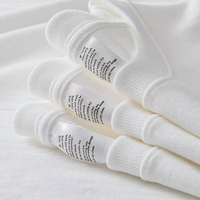 T-shirt à manches courtes unisexe en coton pur de 320 g, poids lourd, taille plus, décontracté, couleur unie, pour couple